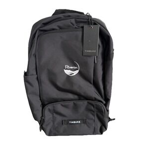 Timbuk2 Parkside Eco Backpack Laptop Travel Black Work Bag - NWT - Riveron